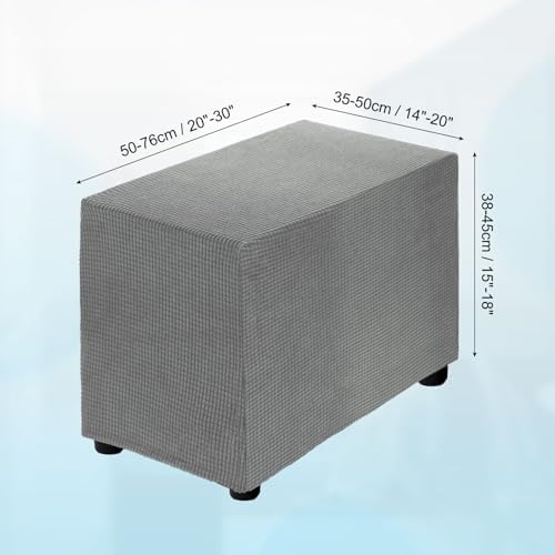 Uxcell Stretch Ottoman Cover for Foot Stool