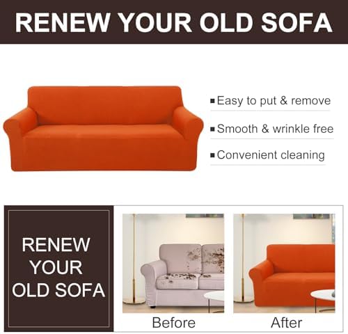 U-NICE HOME Recliner Chair Cover Pet Friendly Sofa Slipcover