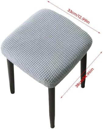 BILIKEYU Square Stool Covers with Non Slip Design