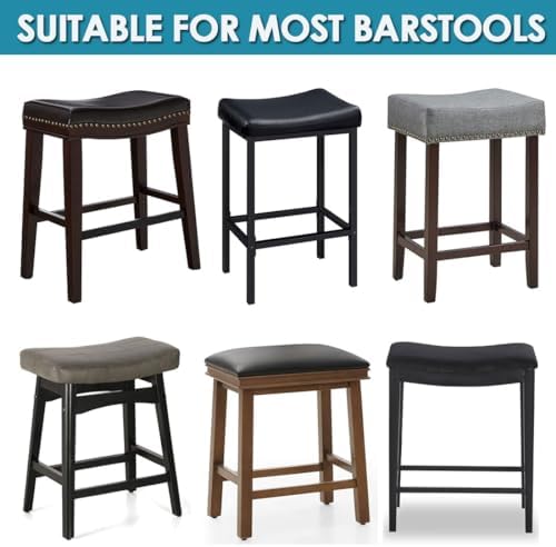 Stool Covers Rectangular Velvet Set of 2 Green