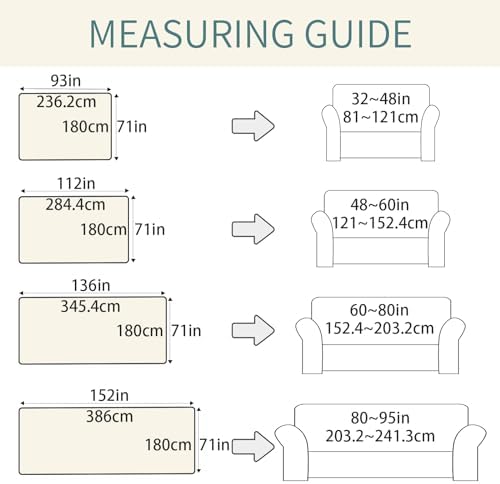 LavishCover Khaki 71x93 Sofa Slipcover