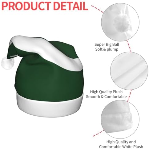 Flag Of Pakistan Christmas Hat With LED Lights