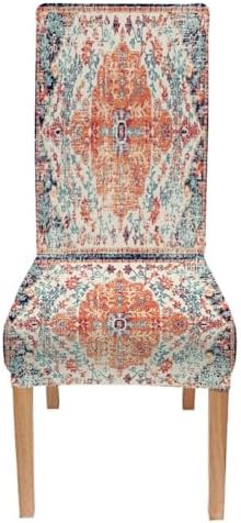 Musesh Dining Chair Covers Set of 4 Ethnic Boho Spandex Slipcovers