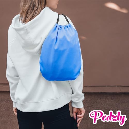 Podzly Bulk 50 Pack Drawstring Backpacks - Bright Colors
