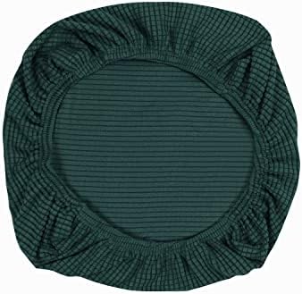 Yikko Soft Stretch Spandex Chair Slipcovers with Corn Grain Texture