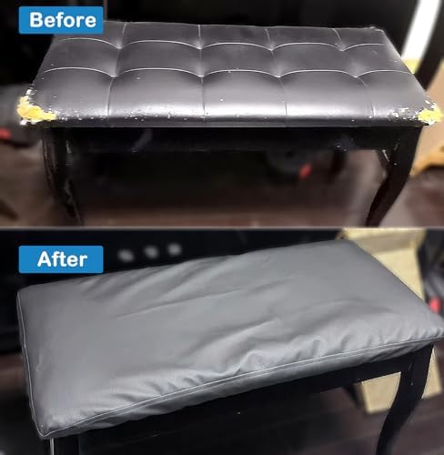 Sigmat Custom Long Bench Cover Waterproof Faux Leather Protector