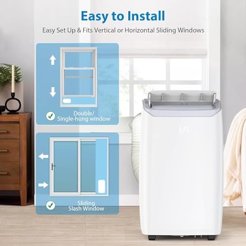 Agrestem 14000BTU Portable Air Conditioner with 3-in-1 Function