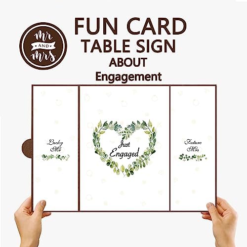 Vlipoeasn Brown Engagement Guest Book Alternative