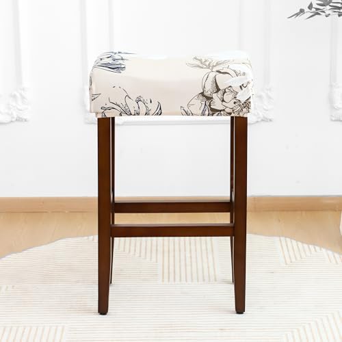 Waterproof Bar Stool Cushion Covers Set of 4