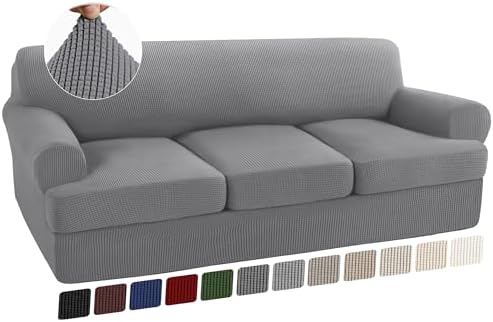 Turquoize 4 Piece T Cushion Sofa Slipcovers