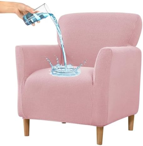 NILUOH Armchair Slipcovers with Elastic Band for Living Room Protection