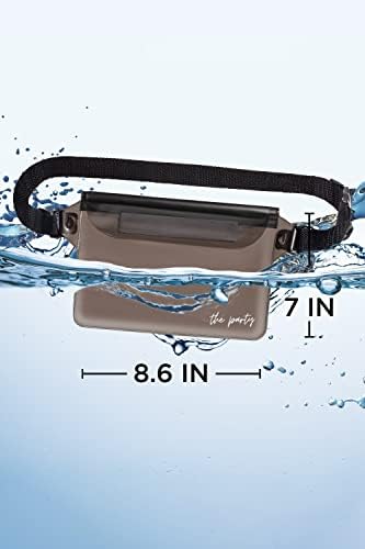 Waterproof Bachelorette Fanny Pack Set 12 Pack Black