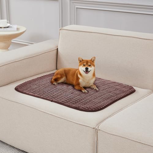 Meider Sofa Armrest Protectors 2pcs 22x26 Reddish Coffee