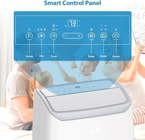 Agrestem 14000BTU Portable Air Conditioner with 3-in-1 Function
