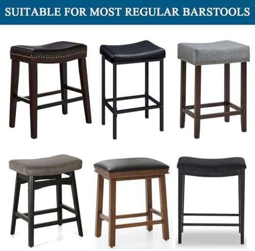 Waterproof Stool Covers Set of 4 Dark Gray