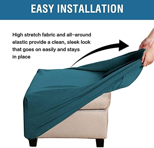 Luxury Stretch Ottoman Covers for Large Furniture