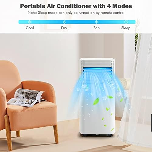PETSITE Portable Air Conditioner 8000 BTU Cooling Unit
