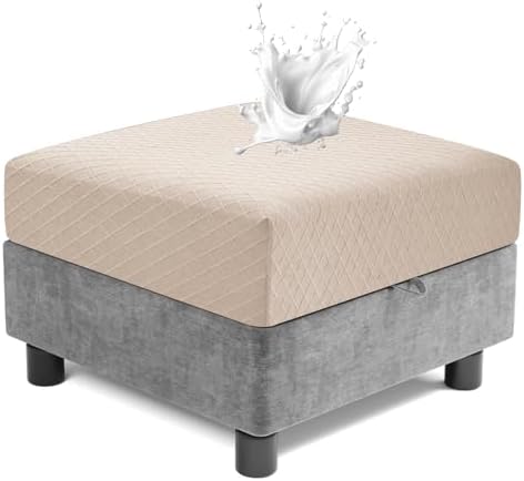 Waterproof Modular Storage Ottoman Covers Square