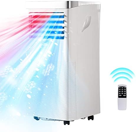 10000 BTU 4-in-1 Portable AC Heater With Fan and Dehumidifier