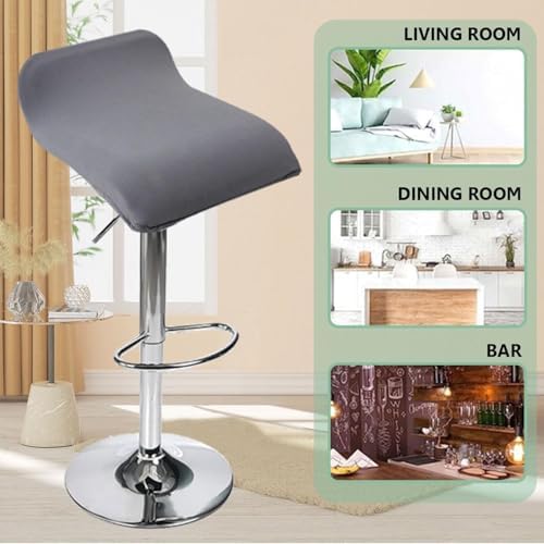 Waghw Set of 6 4 2 1 Square Stool Covers with Elastic Bottom