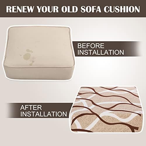SearchI Stretch Pattern Sofa Cushion Covers - Small 1 Seat