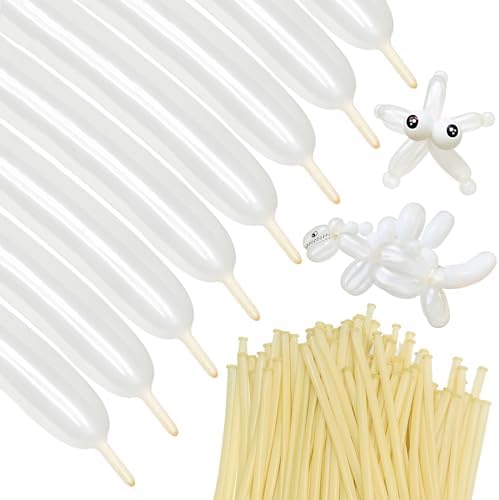 260 Clear Thickening Long Balloons 100pcs for Arch and Twisting
