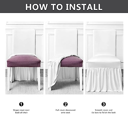 Molasofa Chair Covers Set of 4 for Dining Room and Kitchen