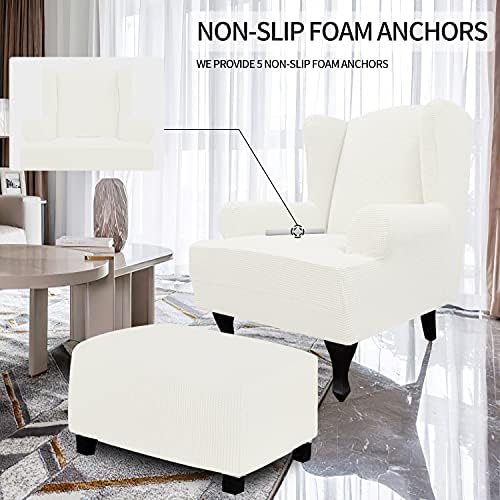 Easy-Going Stretch Wingback Chair Sofa Slipcover