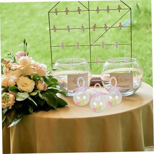 Baby Shower Candy Box 20pcs Pacifier Shape Clear Containers