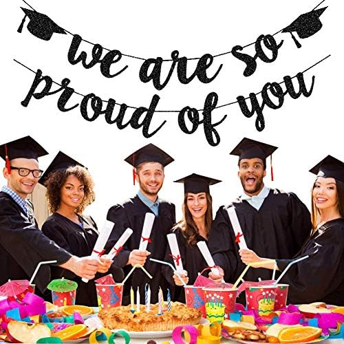 2025 Graduation Banners with Glitter Rope