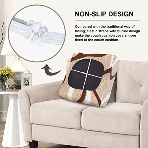 SearchI Stretch Pattern Sofa Cushion Covers - Small 1 Seat