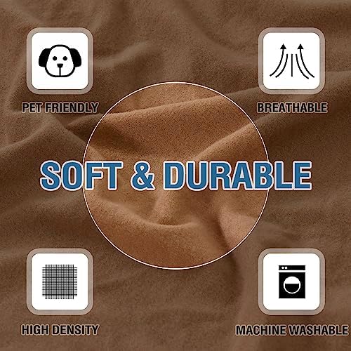HVERSAILTEX Waterproof Ottoman Slipcover Rectangle