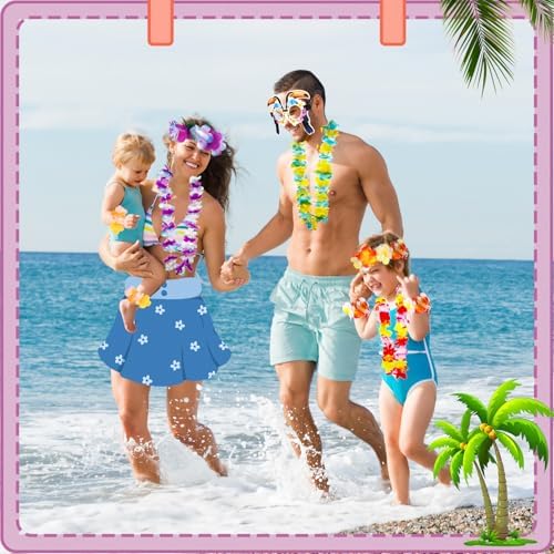 Atonofun 80PCS Hawaiian Party Decorations