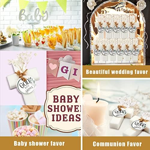 50 Pcs Cross Shaped Baptism Soap Favors