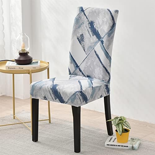 Premium Dining Chair Covers Set of 4 Stretchy Spandex Covers