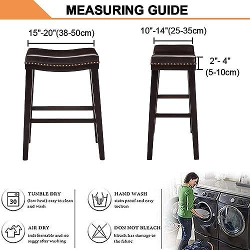 Bifaunvogel Rectangle Bar Stool Cover Set of 4