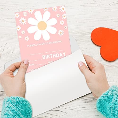 Utaqer Birthday Invitation Cards 4x6 Set of 20 With Envelopes