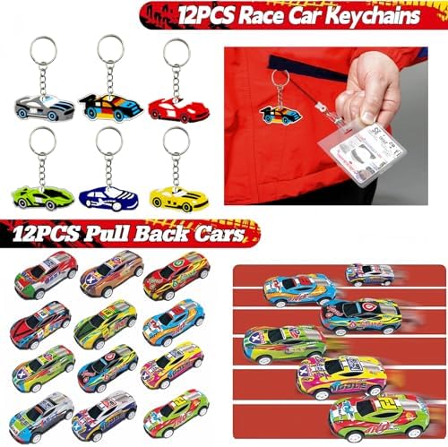 122 Pcs Race Car Party Favor Set