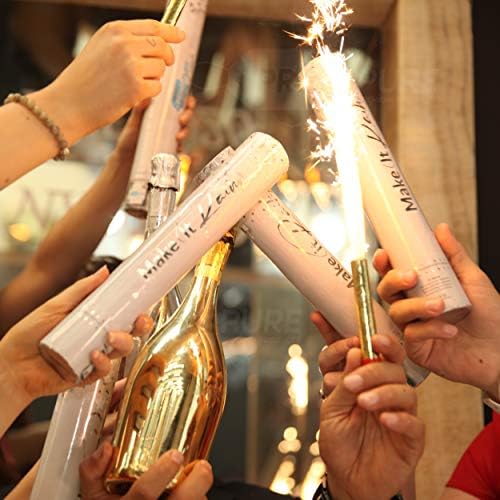 PrimePure Confetti Cannons 2 Pack - Party Poppers for Celebrations