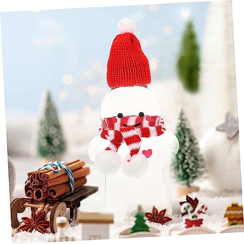 5 Sets Gingerbread Jars Creative Christmas Cookie Containers Storage Jars Festive Design
