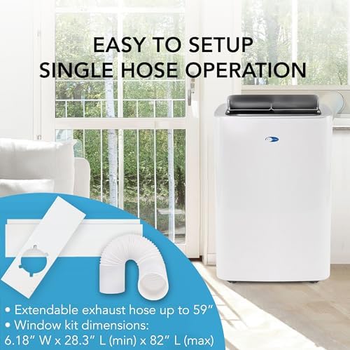 Whynter 12000 BTU Portable AC with Dehumidifier and Wi-Fi Control