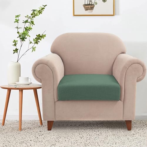 NC HOME High Stretch Matcha Green Sofa Cushion Cover