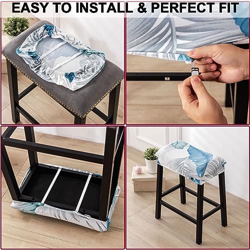 Bifaunvogel Bar Stool Cover Set of 4 Stretchy