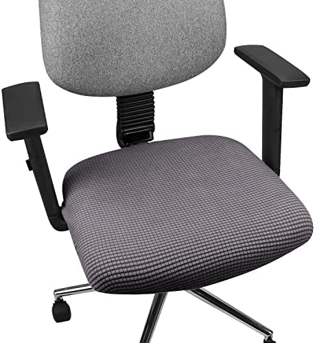 Yikko Soft Stretch Spandex Jacquard Slipcovers 4 Grey