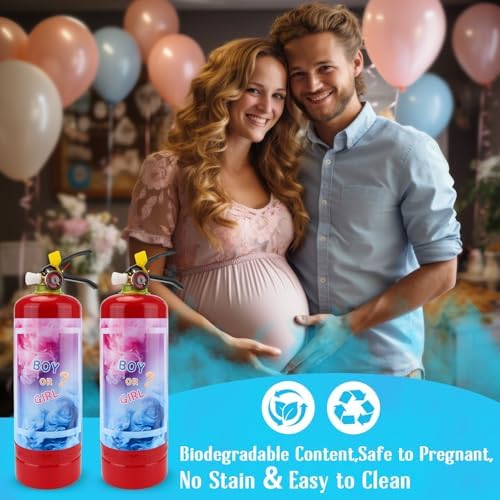 Giant Gender Reveal Fire Extinguisher 2 Pack