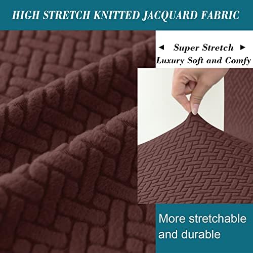 Stylish Bar Stool Covers with Backs 4 Pack