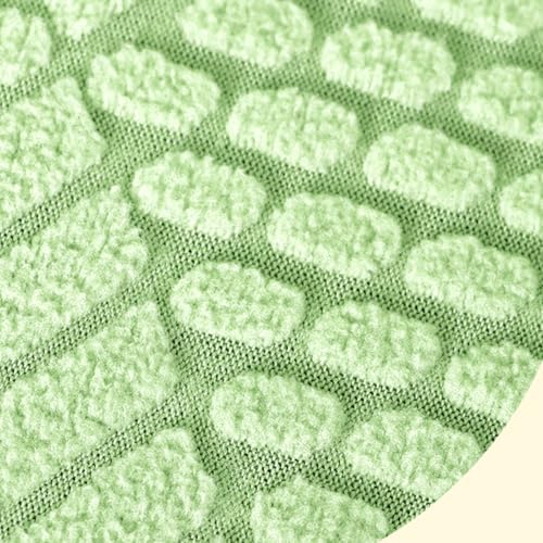 YOCOVER Stretch Ottoman Slipcover for Round Footstool