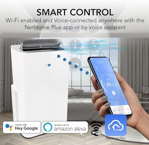 Whynter 12000 BTU Portable AC with Dehumidifier and Wi-Fi Control