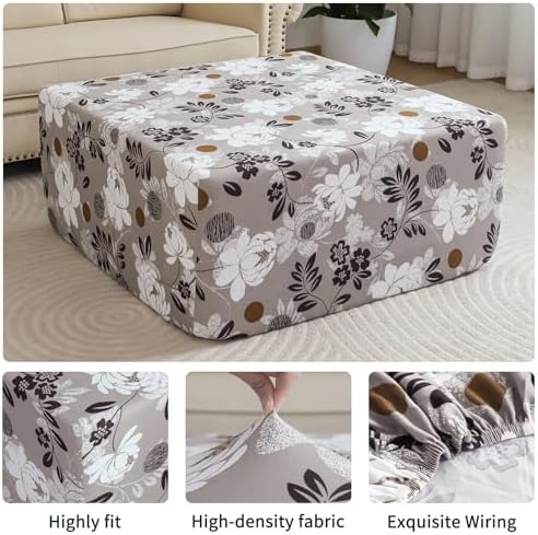EVOLLER Stretchable Waterproof Stool Cover for Living Room