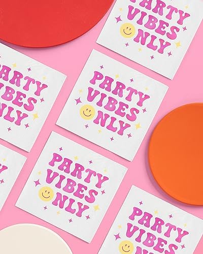 Xo Fetti Party Vibes Only Napkins - 24pcs 3-ply